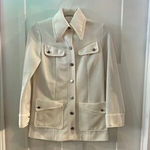 Elegant Cream Women's Jacket